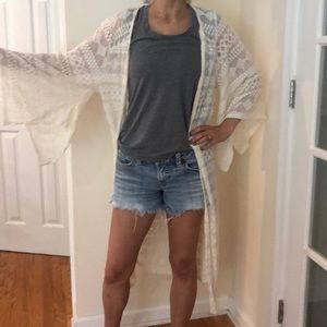 Lacey long cardigan